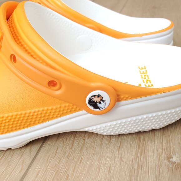 University of Tennessee Volunteers Crocs Classic VOLS Clogs Mens 8 W10 Shoes NEW - Picture 4 of 10